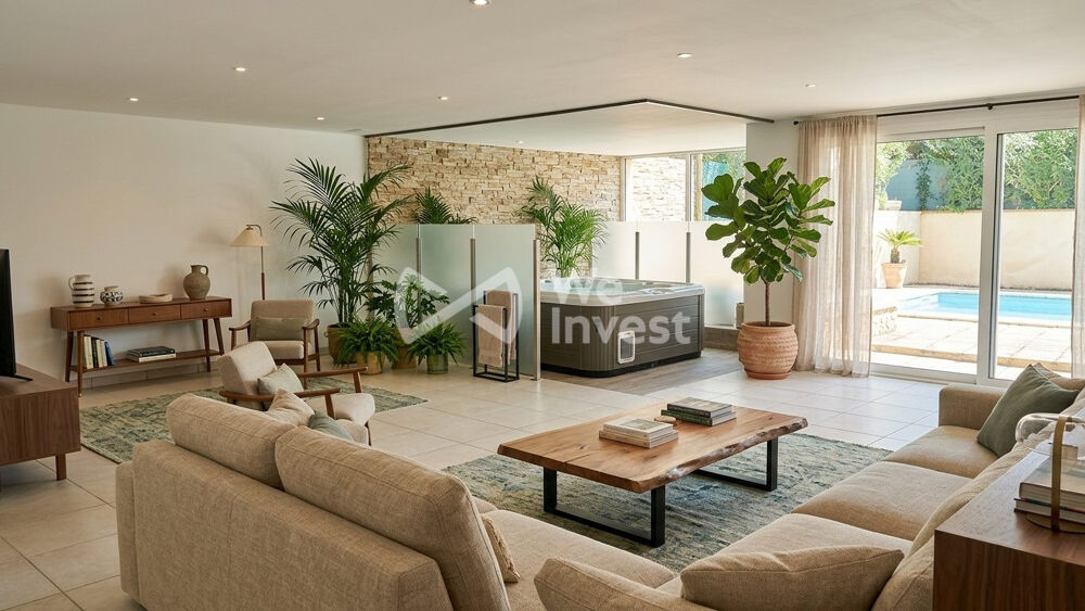 Secteur prisé : MAGNIFIQUE villa de 295 m2 , 9 pièces, avec j