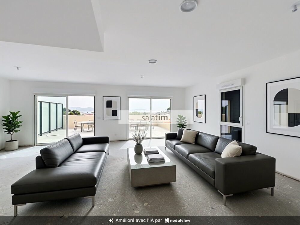 Superbe T4/5 DERNIER ETAGE TERRASSE VUE MER