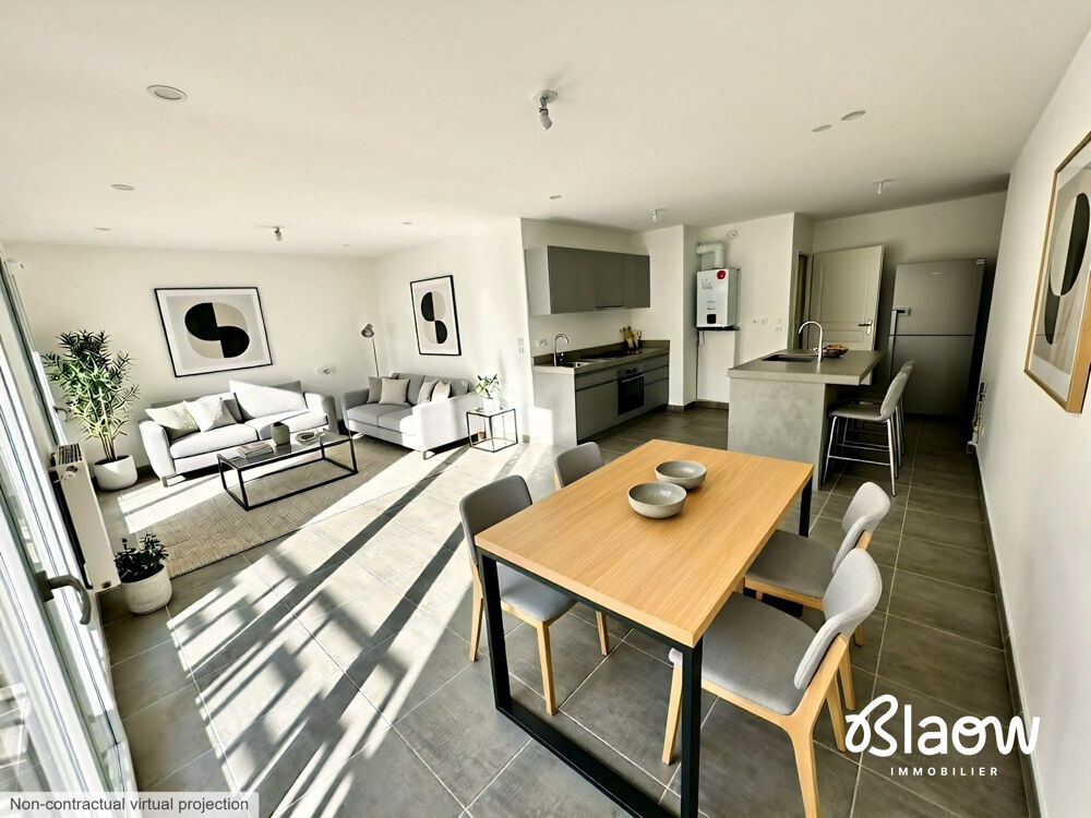 Appartement lumineux avec terrasse à vendre à Meyzieu