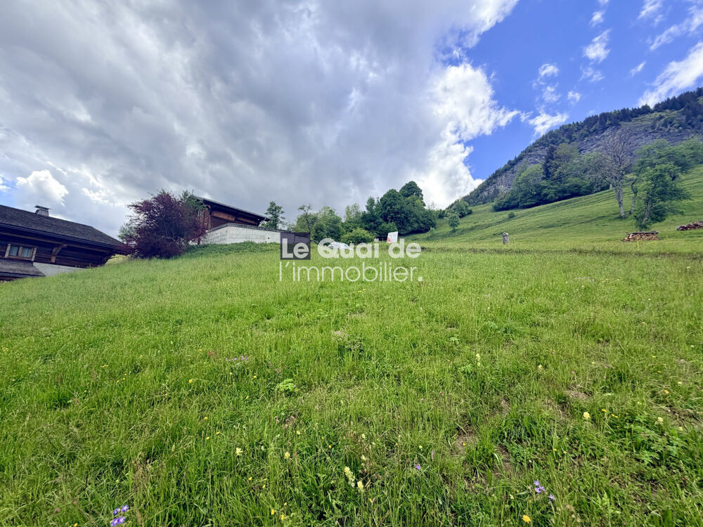 Vente Terrain Flumet – Le Pontet – Terrain constructible 669 m² – Vue m Flumet ()