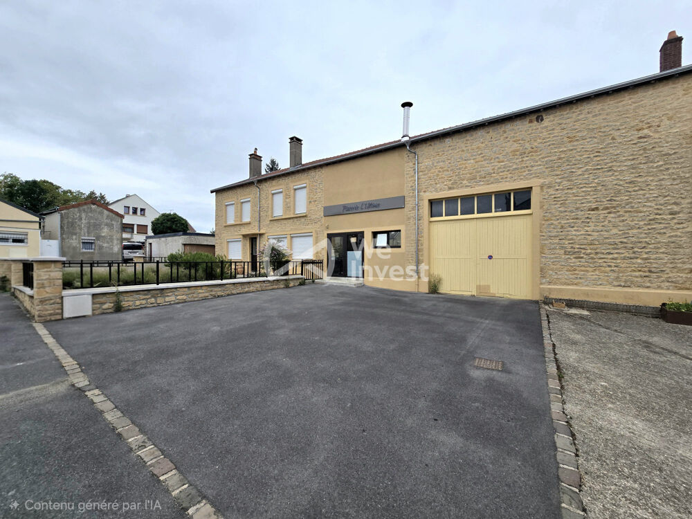 BAZEILLES  Maison familiale avec local professionnel, dépend