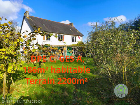   Maison de campagne 186m, 7 pices, terrain de 2218m Maison - 7 pice(s) - 186 m