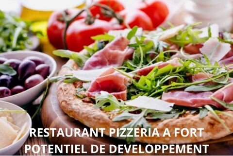   Restaurant Pizzria, axe passant, fort potentiel 