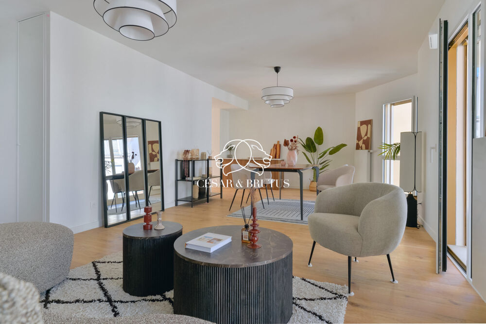 Vente Appartement Lyon 7 -Appartement de 102,74 m² - 3 chamnbres - terrasses - ga Lyon 7