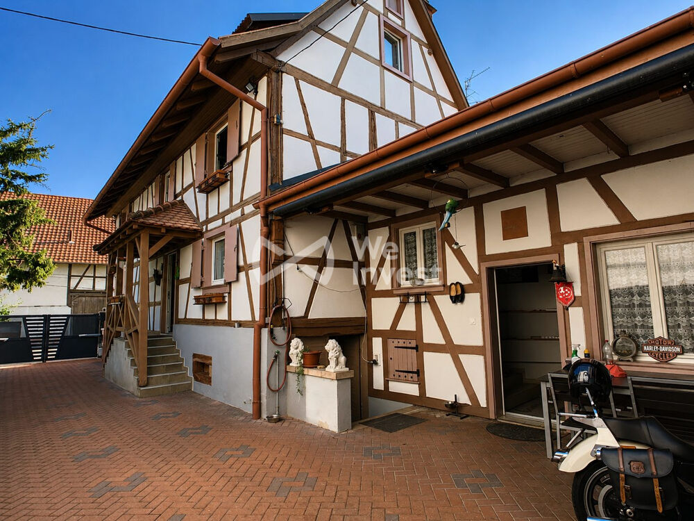 Vente Maison Niedernai – Authentique maison alsacienne avec grange de 400 m Niedernai