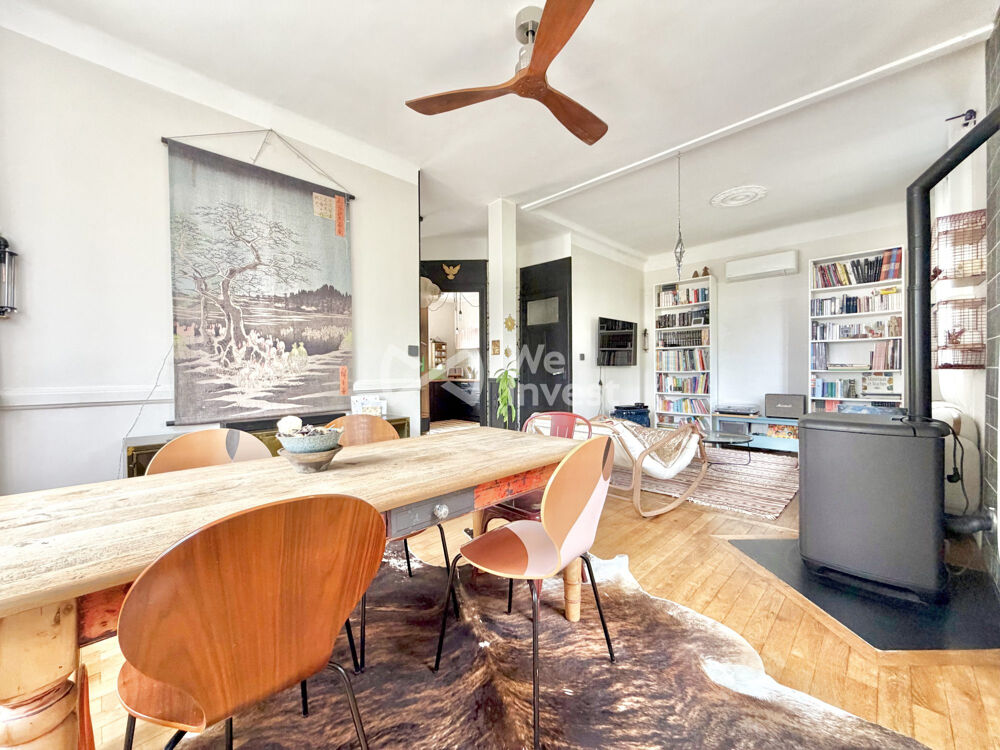 Vente Maison Villa d'architecte de type 6 rénovée, quatre chambres, sous-so Prompsat