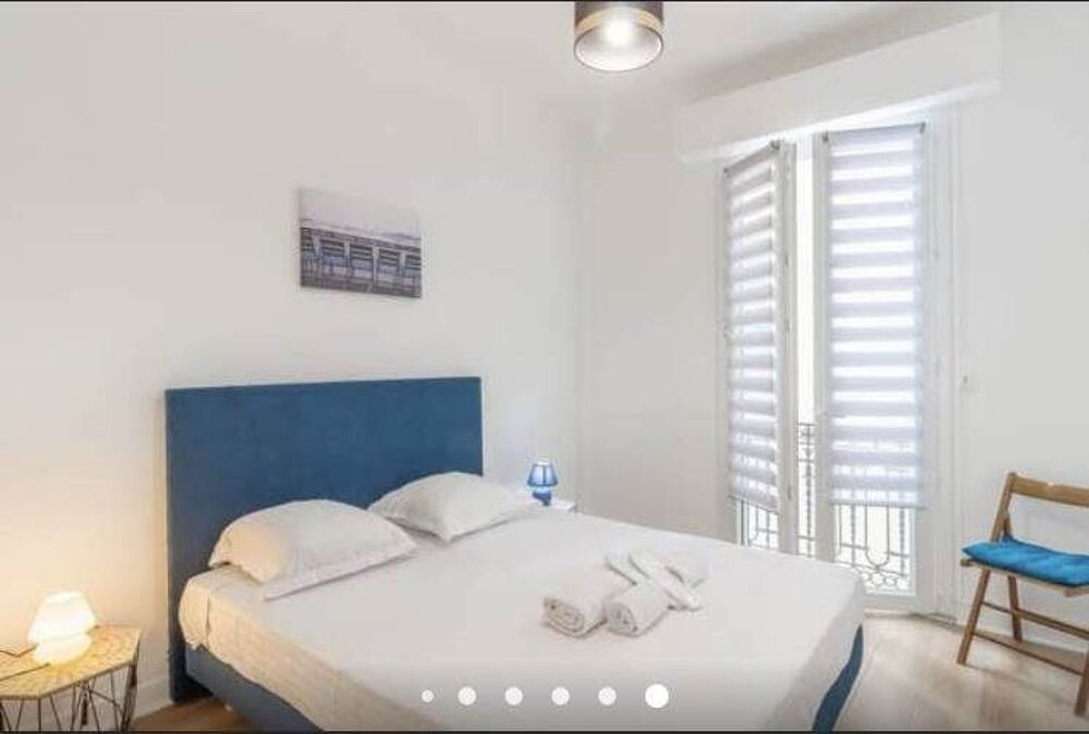 Location Appartement Hyper Centre : 2 pièces meublé refait à neuf en location long Nice