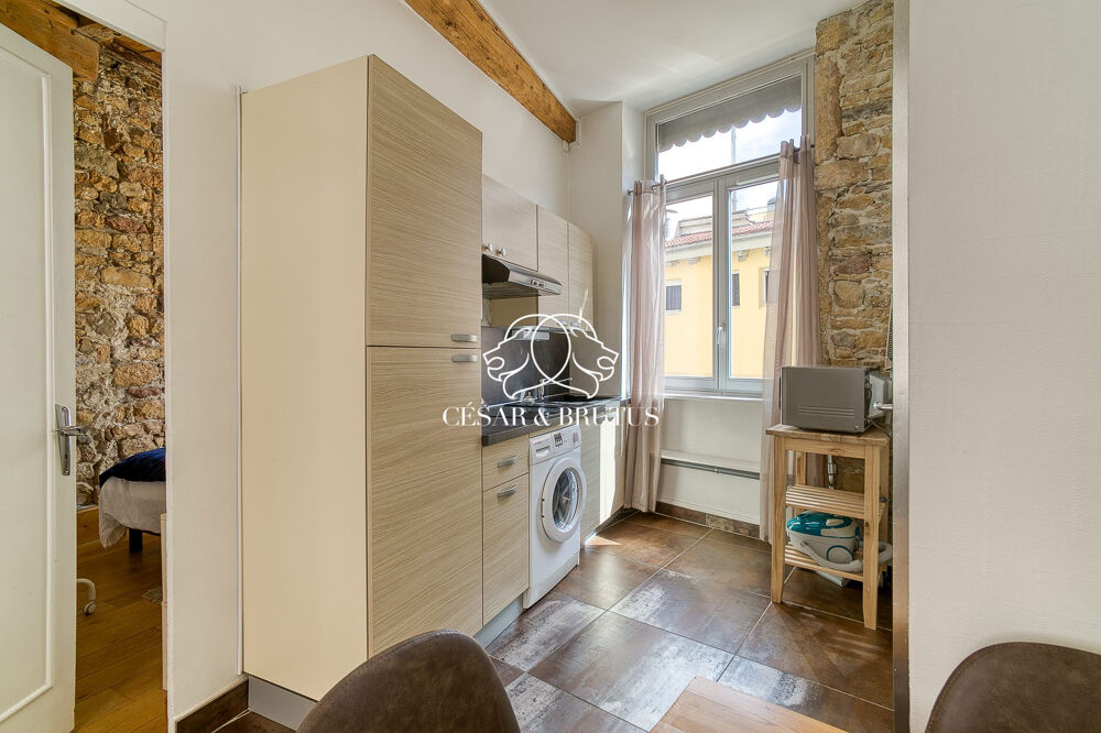 Vente Appartement T2 de 34 m² avec cachet & vue panoramique – Lyon 1er Opéra Lyon 1