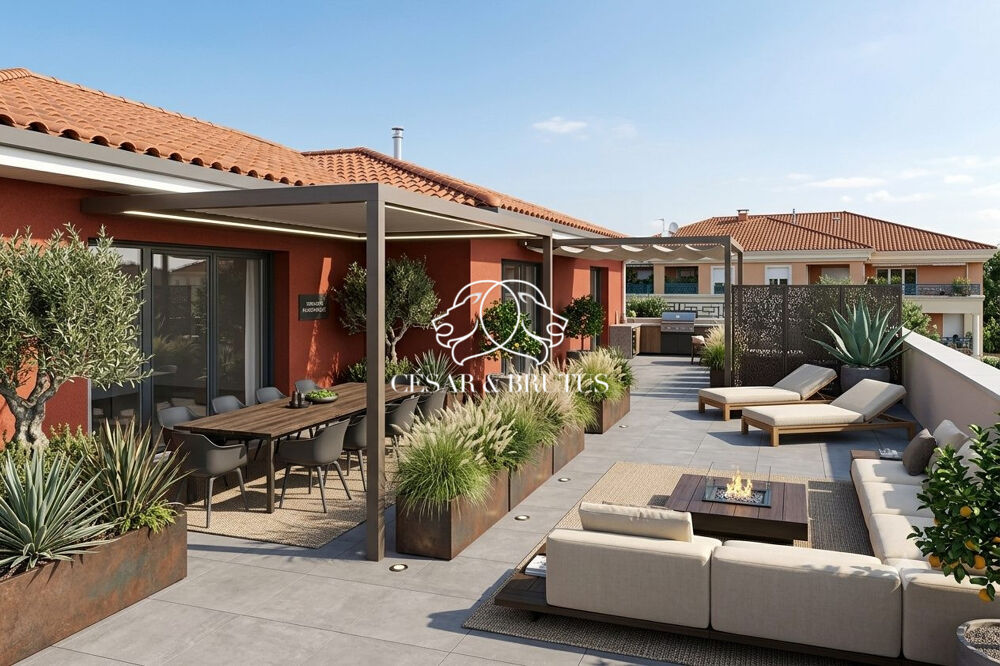 Vente Appartement MEYZIEU - ATTIQUE D'EXCEPTION T5 de 117 m² avec 170m2 de terra Meyzieu
