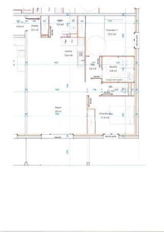  Appartement à vendre 3 pièces 73 m²