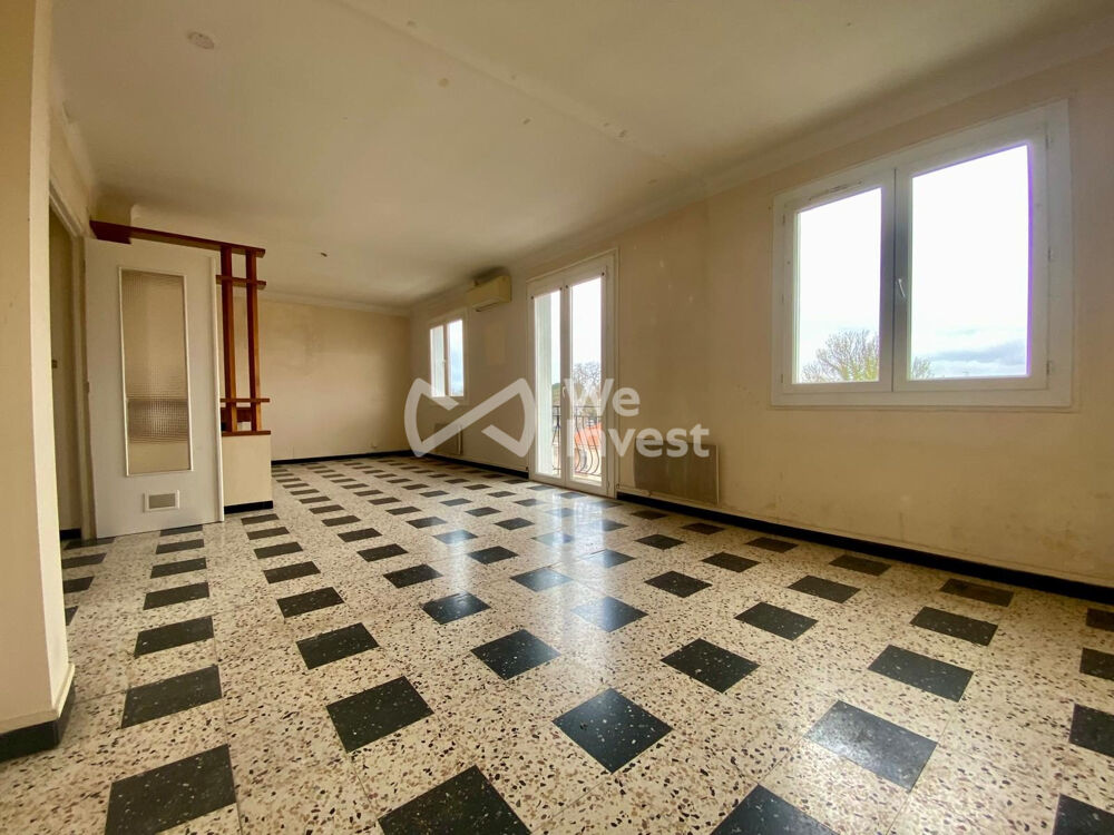 Vente Appartement T3 de 79 m² dernier étage avec garage, Quartier Bas-Vernet Perpignan