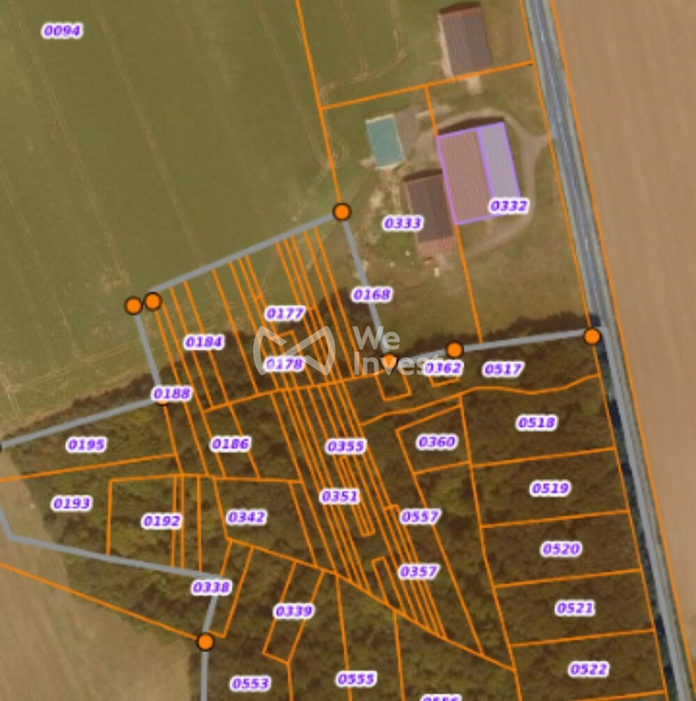   GERMIGNY L'EVEQUE : A VENDRE 5 parcelles BOISEES, NON CONSTRUC 