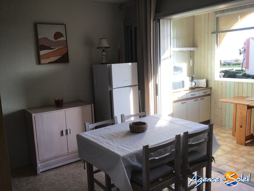 Vente Appartement Direct plage et à 300 m du Port,appart T2cabine+loggia Port leucate
