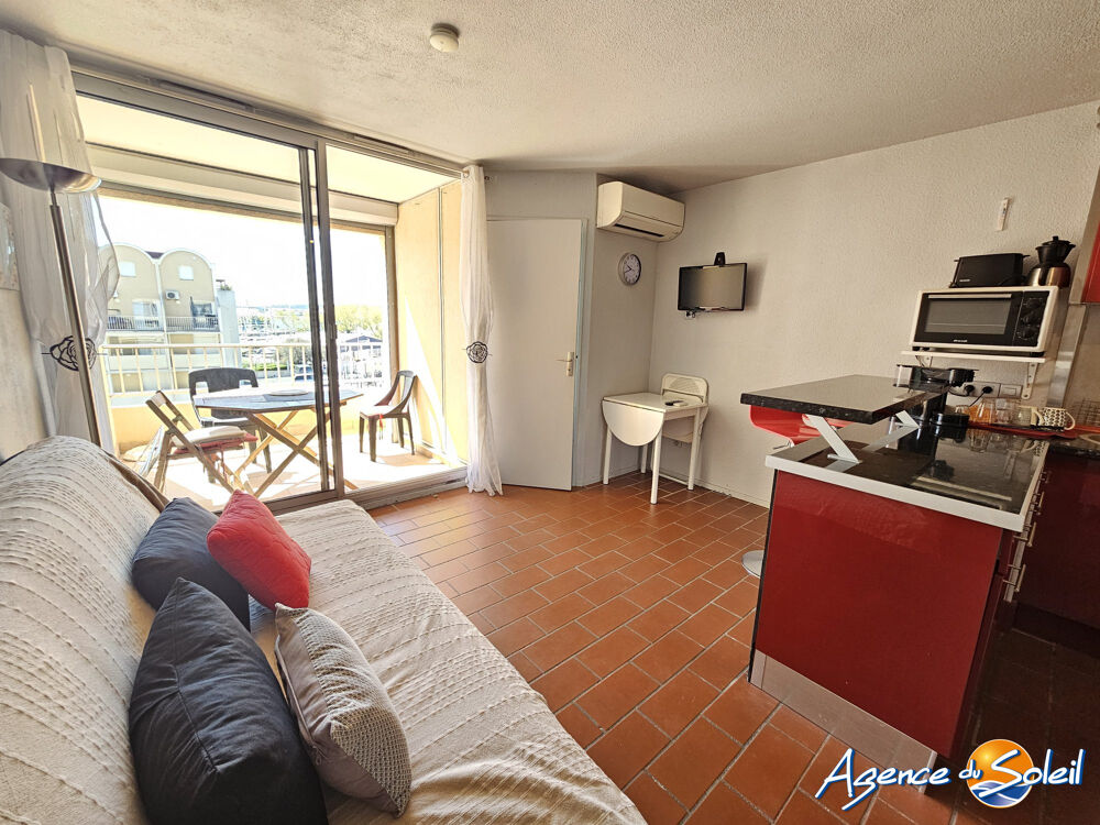 Vente Appartement STUDIO + CABINE Gruissan