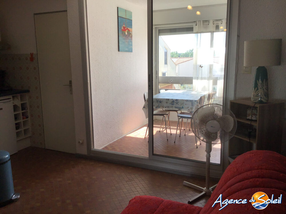 Vente Appartement En accès direct à la plage , studio avec cabine et loggia Port leucate