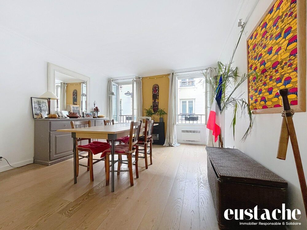 Vente Appartement 3/4 pièces traversant de 80m2 Paris 10