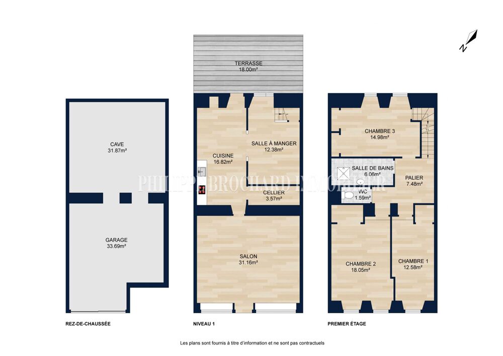 Vente Maison maison de bourg rénovée 3 chambres Moutiers-sur-le-lay