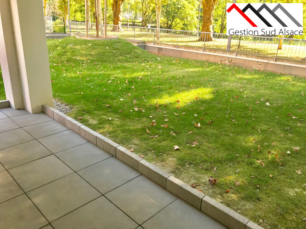 Location Appartement RÉSIDENCE DE STANDING, EN REZ-DE-JARDIN, AVEC VUE SUR LE NOUVEA Mulhouse