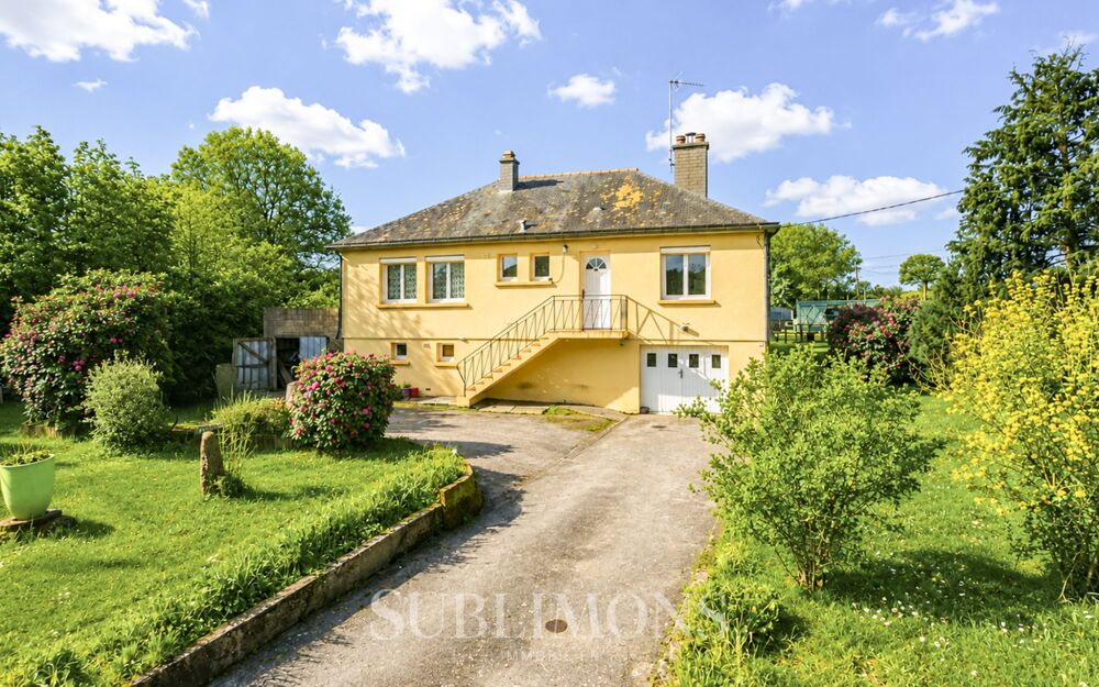 Maison 3 ch  Grand terrain ENTIÈREMENT CLÔTURÉ 3797m² 