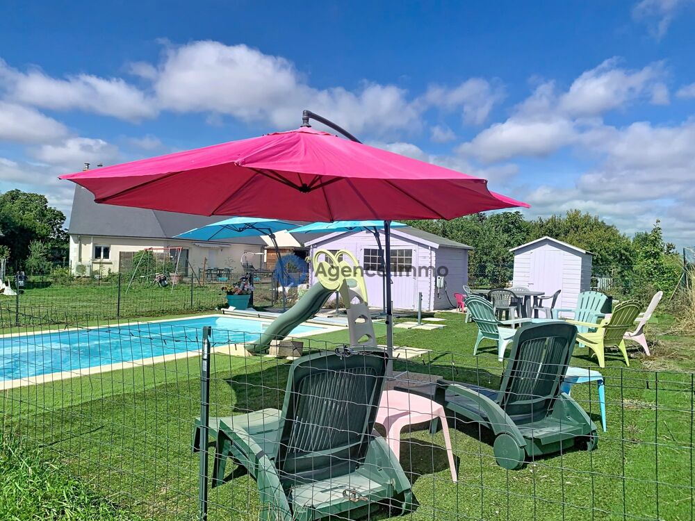 Maison familiale avec piscine chauffée, terrain clos de 1081 m2