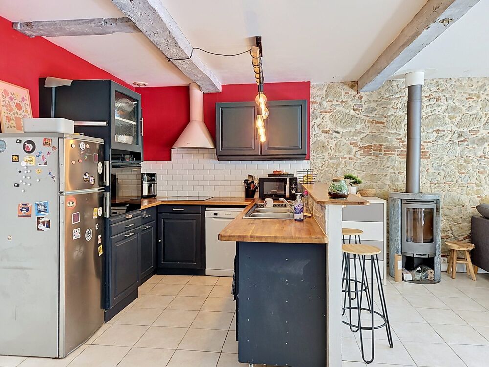 Location Maison 5 MIN CARAMAN- MAISON DE VILLAGE - T4 Auriac-sur-vendinelle