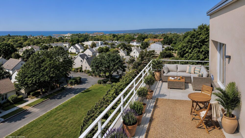 Vente Appartement T3 neuf avce incroyable terrasse 49m2 Cherbourg-en-cotentin