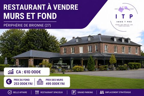   MAGNIFIQUE RESTAURANT DANS LA PÉRIPHÉRIE DE BRIONNE (27) 