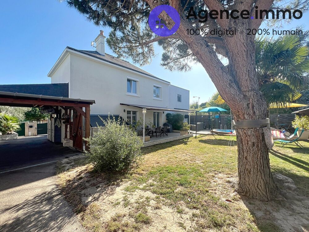 Vente Maison MAISON DE 160 m² – 3 CHAMBRES – PISCINE CHAUFFÉE – PARÇ Parçay-meslay