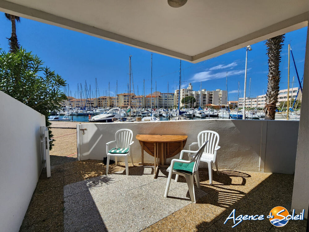 Vente Appartement Rdc, appartement T2+ belle terrasse : VUE PORT Port leucate