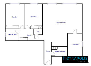  Appartement  vendre 3 pices 94 m