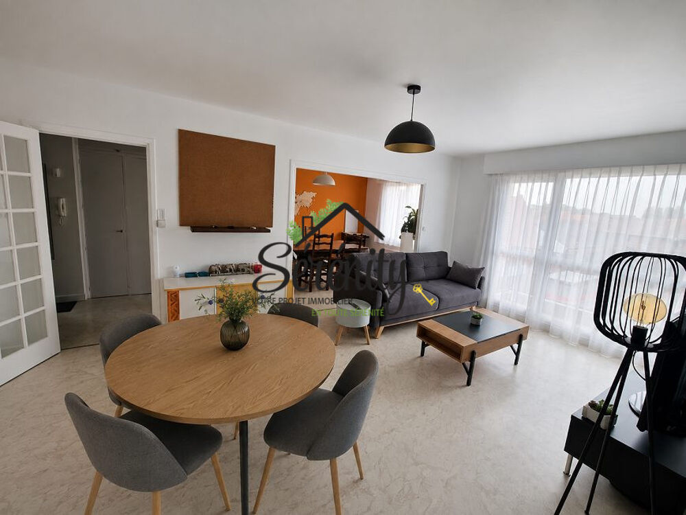 Vente Appartement Appartement, 2 chambres,balcons, cave et garage Loos