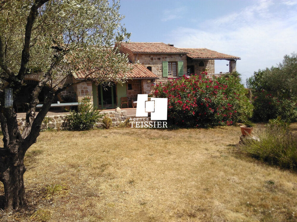 Vente Maison Sud Est France : 07140 les Vans, Mas Provençal sur 4700 m² de Payzac