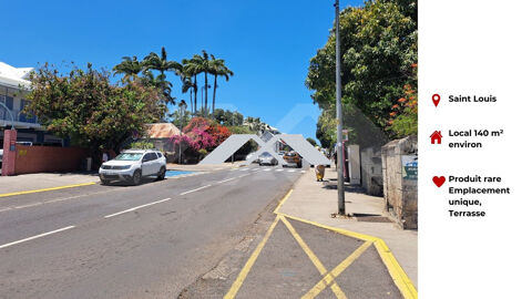 Local 140 m² Saint Louis 3798 97450 Saint-louis