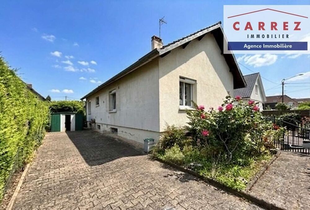 Maison 100m² sur sous, 3 chambres, terrain 408,00m²