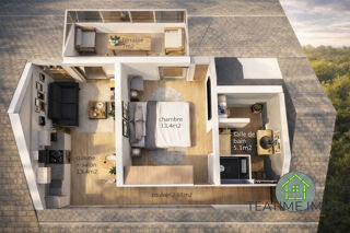  Appartement à vendre 2 pièces 42 m²