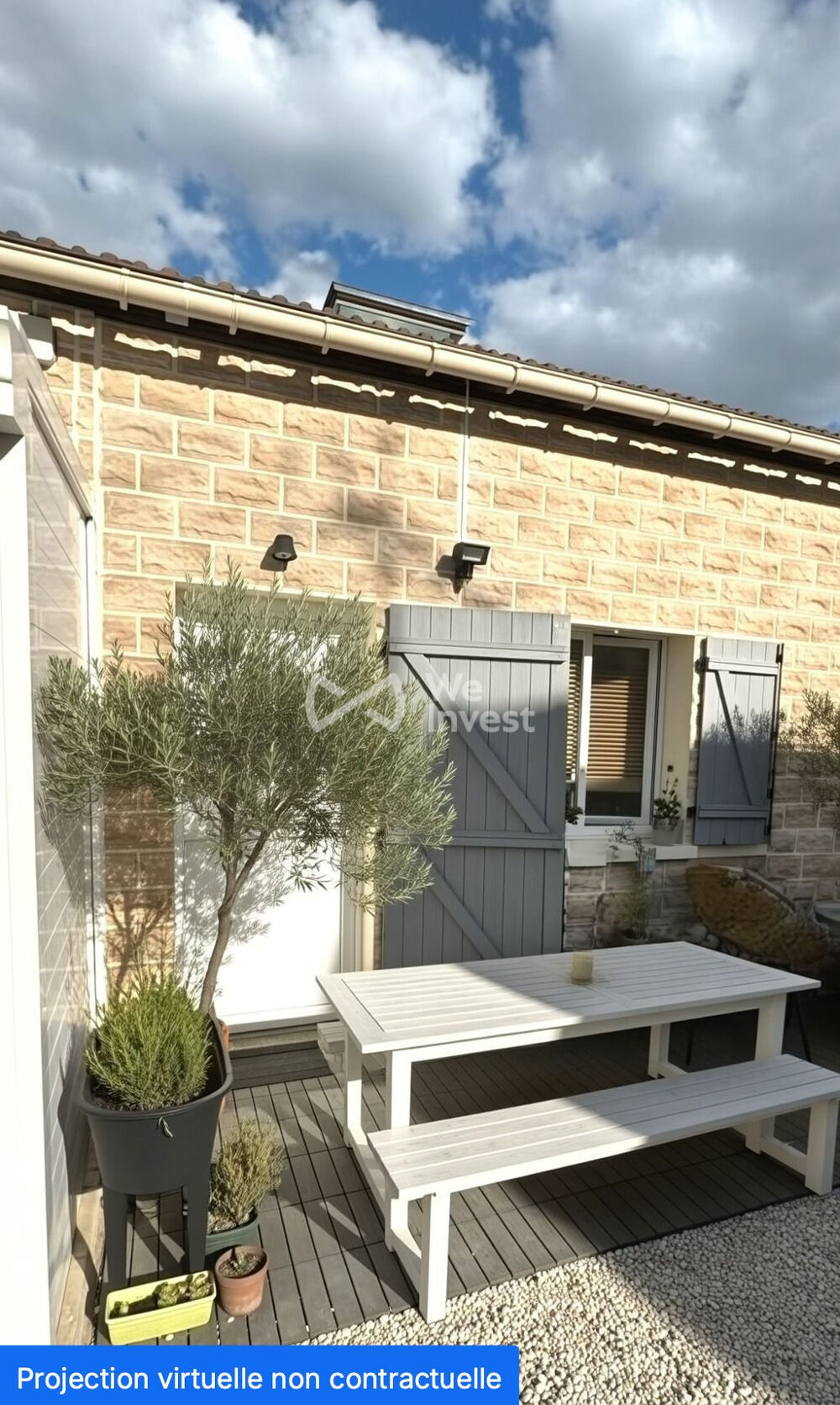 T1 bis duplex vendu loué