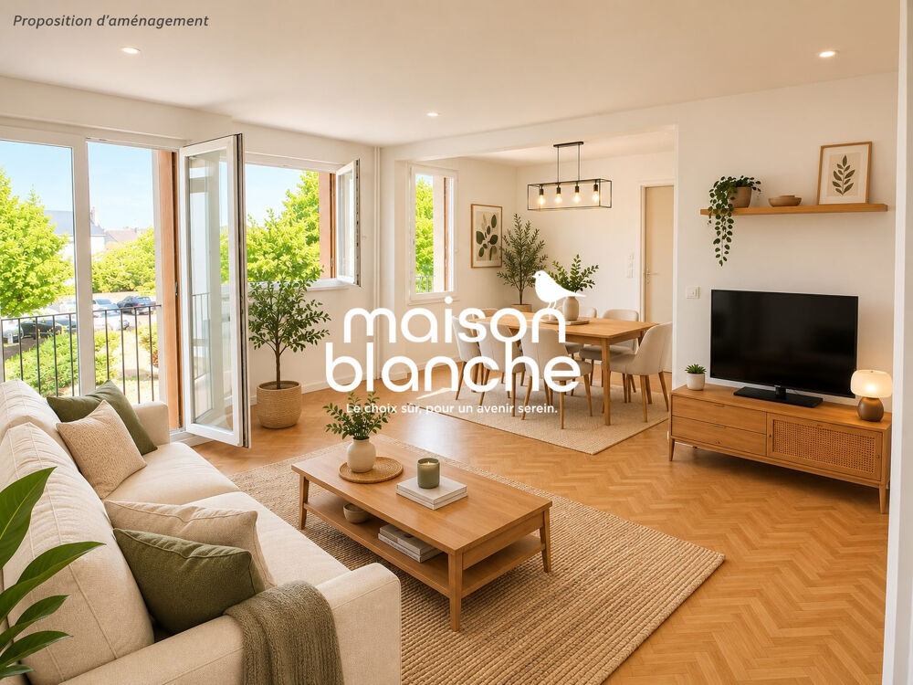 Appartement 3 pièces 74 m² · à Parthenay · 74 m² · 92 500 €