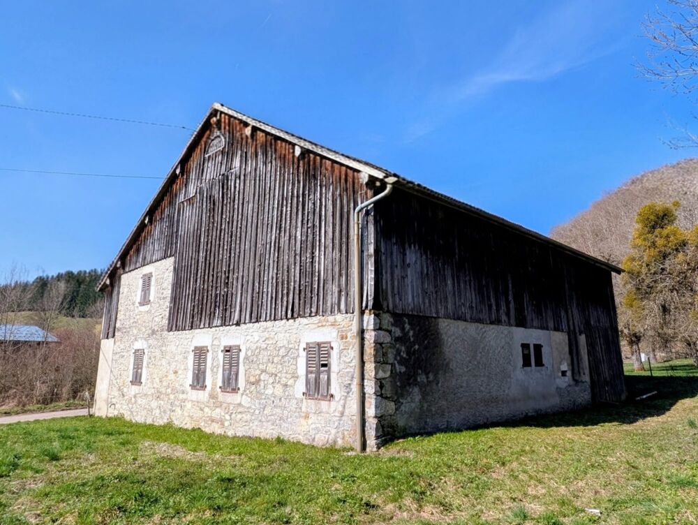 AUTHENTIQUE FERME SAVOYARDE A RENOVER - Fort potentiel -