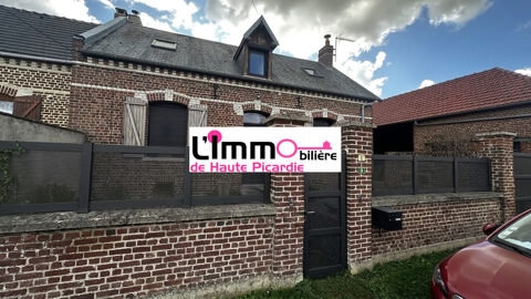   Charmante Fermette en Briques Rénovée à Fonches-Fonchette (80 Maison - 6 pièce(s) - 111 m²