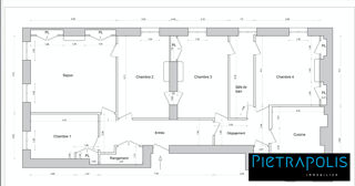  Appartement  vendre 5 pices 132 m