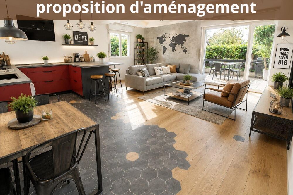 Vente Appartement REIGNIER CENTRE – Appartement T3 de 69,50 m² en rez-de-jardin Reignier-Ésery