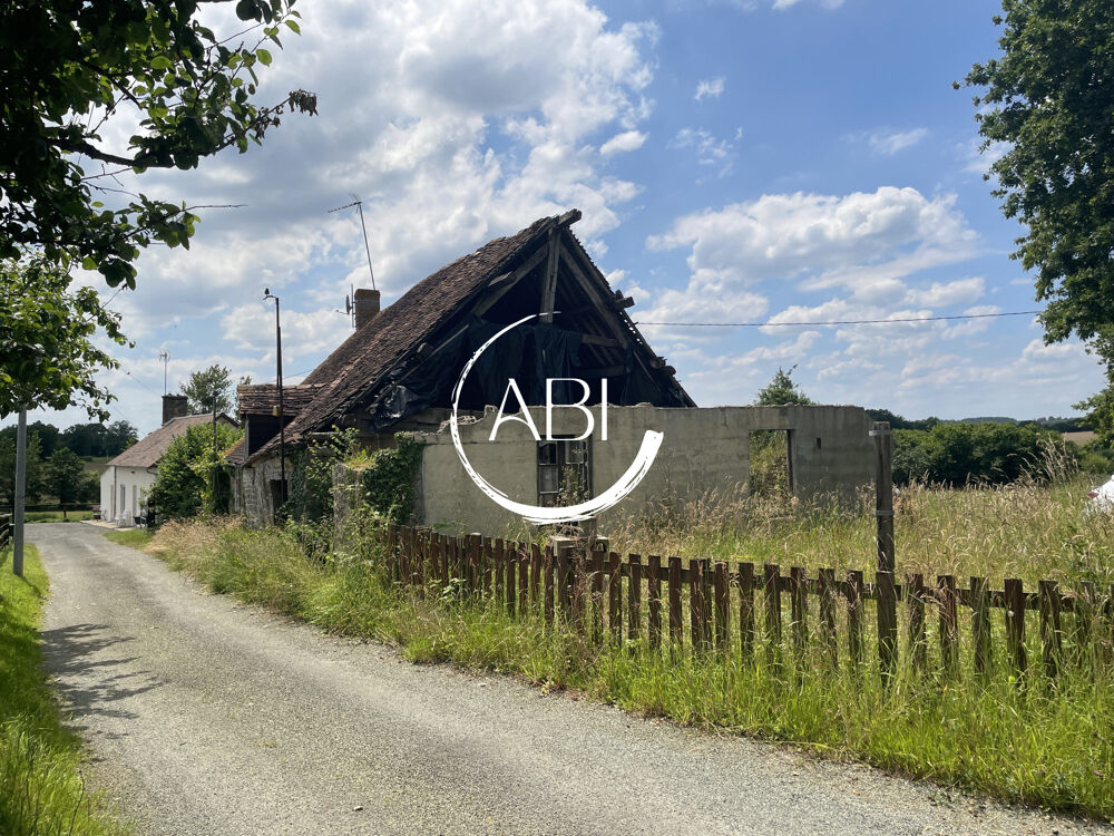 En campagne, longère de 100 m² à rénover avec garage