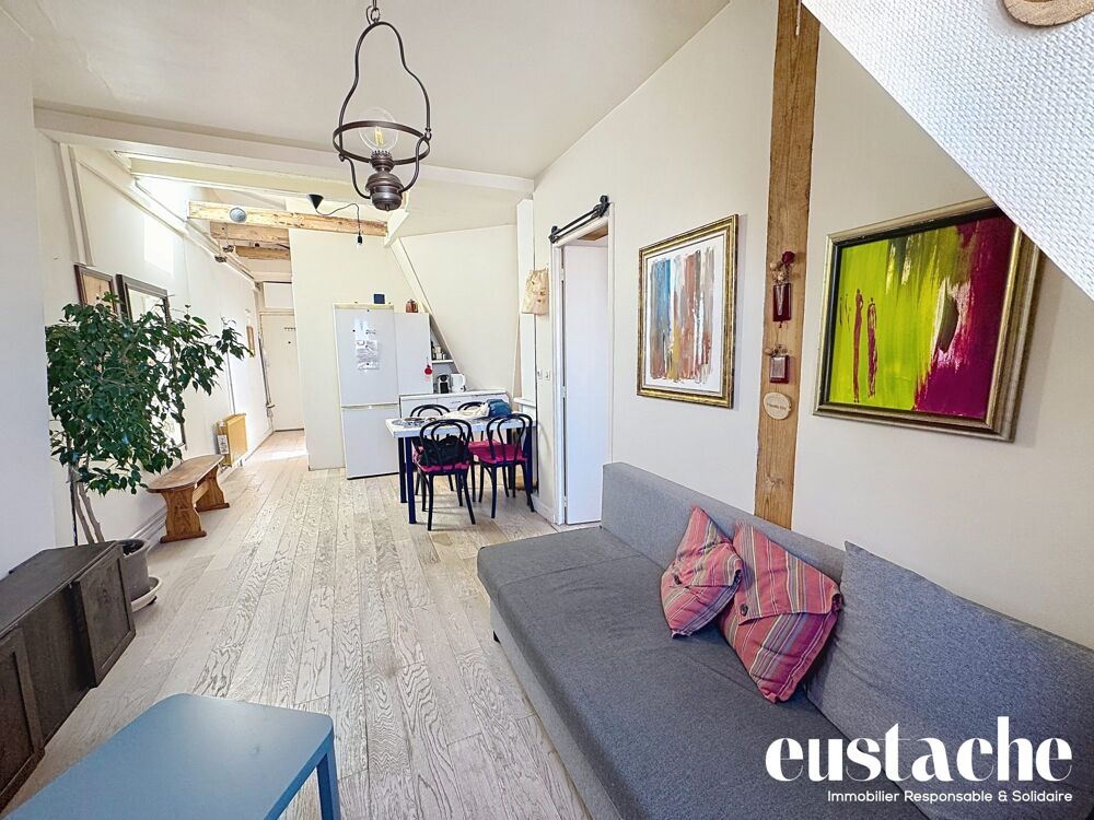Vente Appartement Paris 20èmeSuperbe 2 pièces au dernier étage avec vue Tour Ei Paris 20