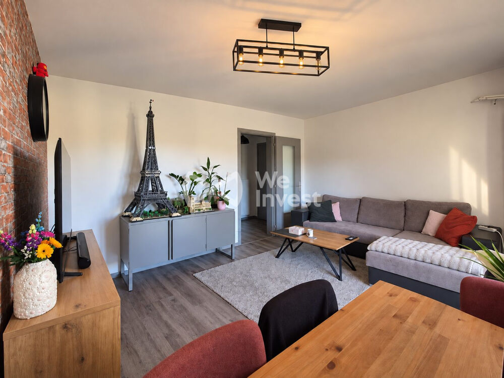 Appartement 3 pièces  66,57 m²  Balcon, garage et cave