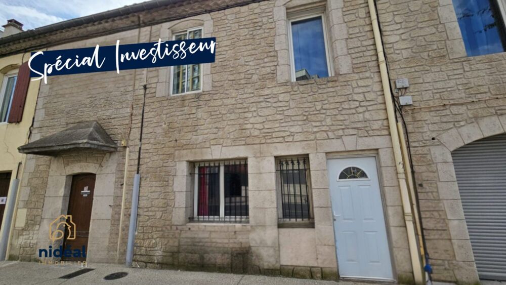Vente Maison Maison de ville avec terrasse et commerce Nîmes