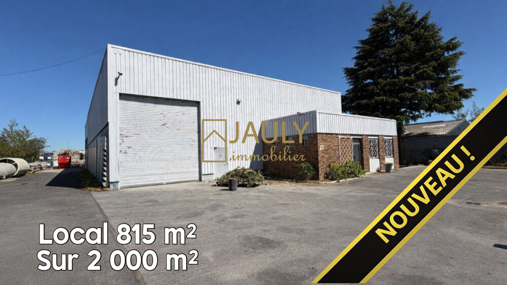  Local industriel 815 m² env. / 2 000 m² - LOUÉ 