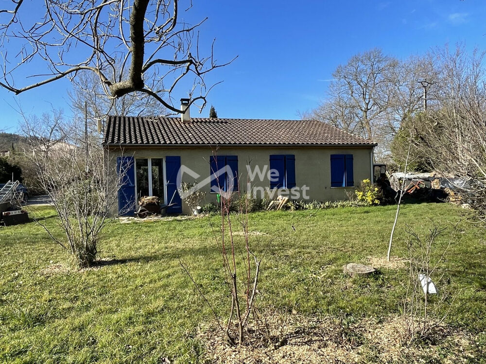 PLAIN-PIED SUR TRES BEAU TERRAIN ARBORE