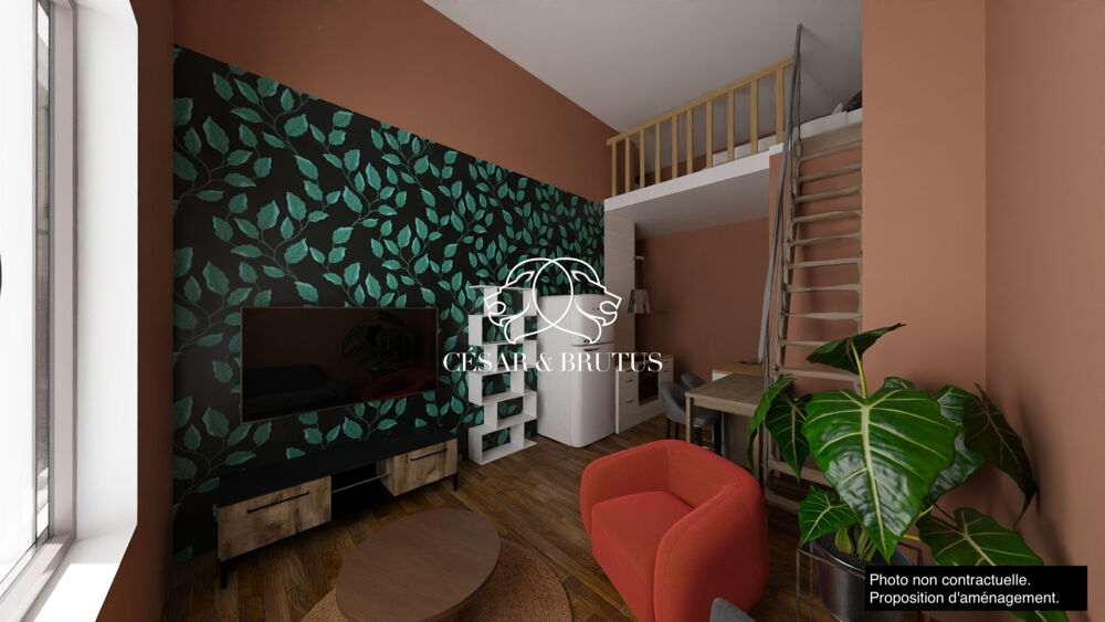 Lyon 2e - Studio - 34m² - À rénover