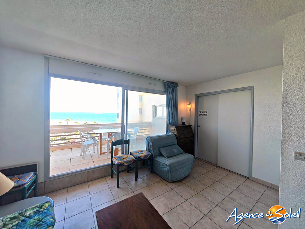 Vente Appartement Studio Cabine - Vue mer - Piscine Canet-en-roussillon