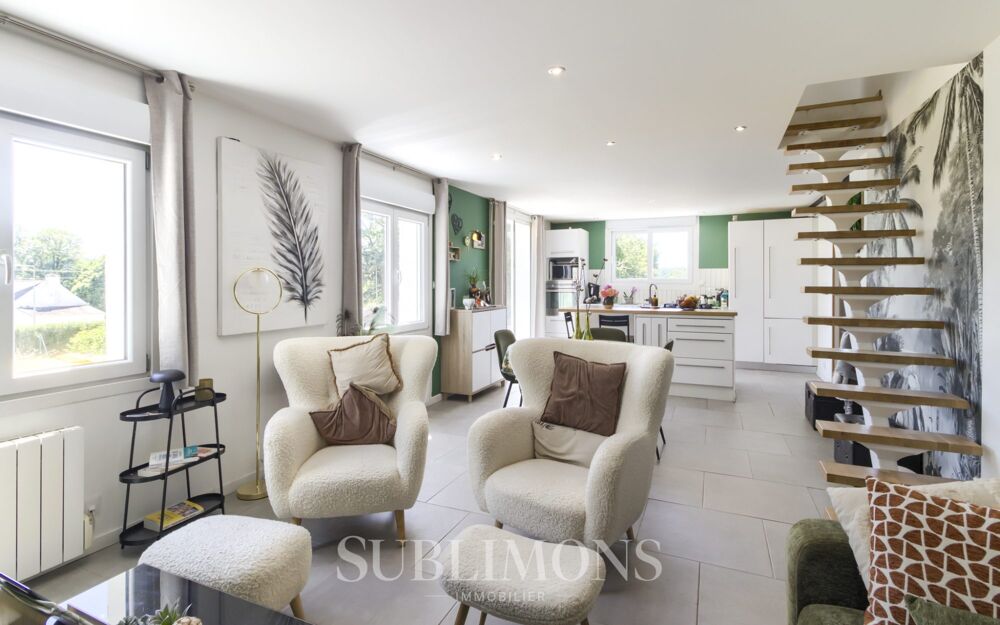 Maison rénovée avec jardin  420 m²  Questembert